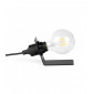 Lampe de table WIRE Métal Noir|Lampes à poser|Luminaire Center