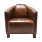 Fauteuil Cigar Lounge cuir vintage Kare Design|Fauteuil / Chauffeuse|Kare