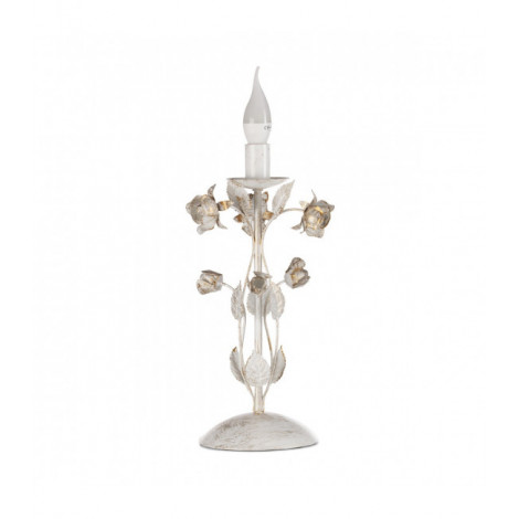 Lampe de table CAROLINA Candle Métal Ivoire|Lampes à poser|Luminaire Center