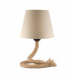 Lampe de table CORDA-MAULI Métal,Tissu,Corde|Lampes à poser|Luminaire Center
