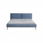 Lit East Side Cord côtelé bleu Kare Design|Lit Adulte|Kare
