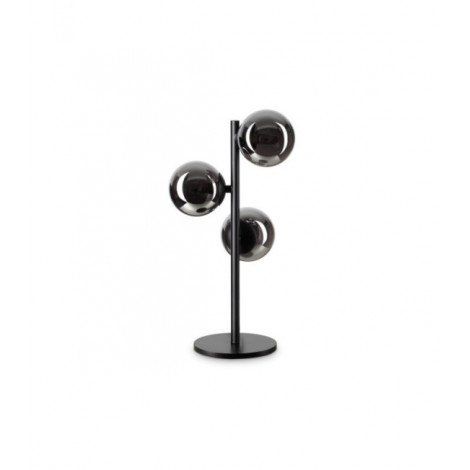 Lampe de table PERLAGE Verre,Métal Noir|Lampes à poser|Luminaire Center