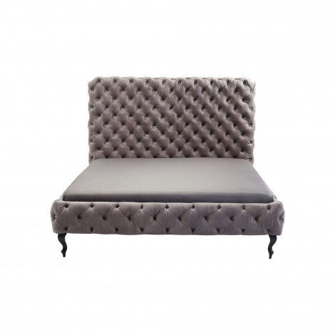 Lit Desire haut gris argenté Kare Design|Lit Adulte|Kare