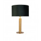 Lampe de table London Acier doux,tissu Laiton|Lampes à poser|Luminaire Center