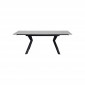Table à rallonges Xenia 200x80cm noire Kare Design|Table|Kare