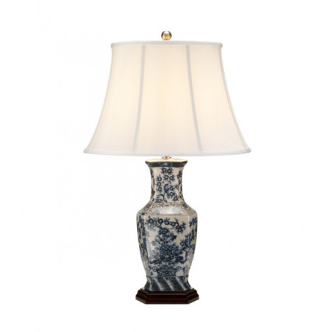 Lampe de table Blue Porcelaine Bleu|Lampes à poser|Luminaire Center