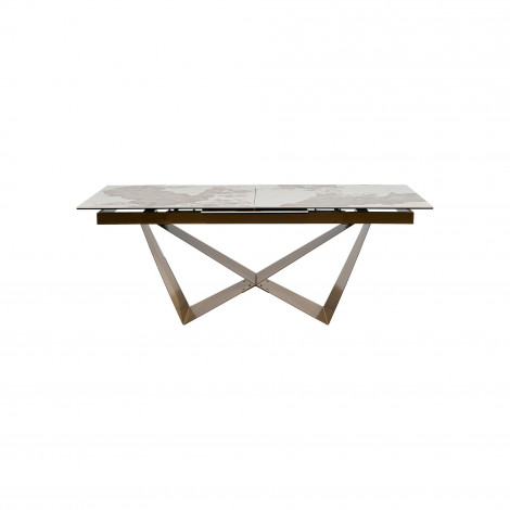 Table à rallonge Connesso 260x90cm blanche Kare Design|Table|Kare