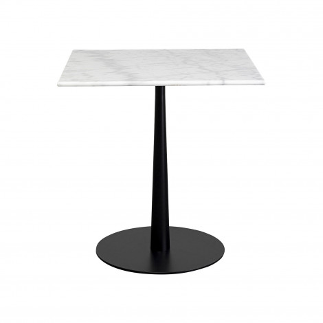 Table Bistrot Capri marbre blanc 70x70cm Kare Design|Table|Kare