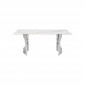 Table Eternity Oho blanche et chromée 180x90cm Kare Design|Table|Kare
