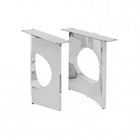Pieds de table Tavola Oho chromés set de 2 Kare Design|Table|Kare