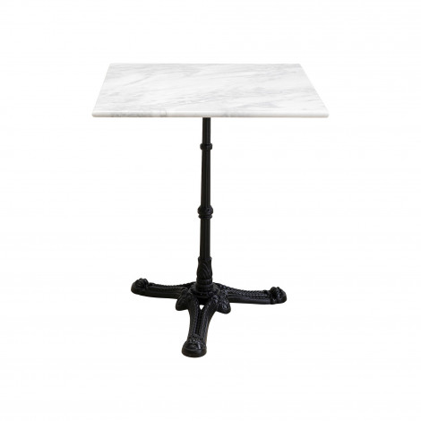 Table Bistrot carrée 60x60cm marbre blanc Kare Design|Table|Kare