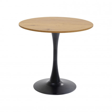 Table Schickeria 80cm chêne et noire Kare Design|Table|Kare