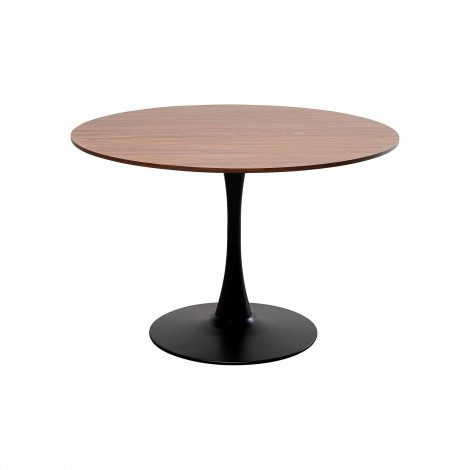 Table Schickeria 110cm noyer et noire Kare Design|Table|Kare