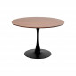 Table Schickeria 110cm noyer et noire Kare Design|Table|Kare