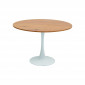 Table Schickeria 110cm chêne et blanche Kare Design|Table|Kare