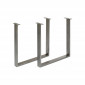 Pieds de table Tavola acier set de 2 Kare Design|Table|Kare