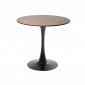 Table Schickeria 80cm noyer et noire Kare Design|Table|Kare