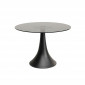 Table Grande Possibilita 110cm noire et verre fumé Kare Design|Table|Kare
