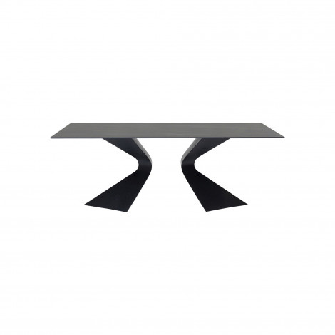 Table Gloria 200x100cm grès noir Kare Design|Table|Kare