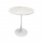 Table Schickeria 80cm effet marbre blanc Kare Design|Table|Kare