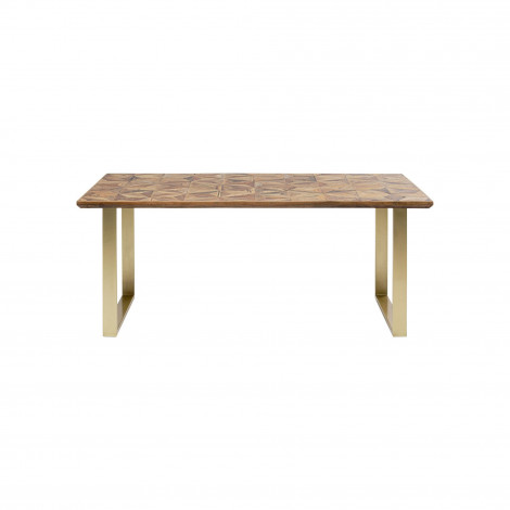 Table Stars 180x90cm laiton Kare Design|Table|Kare