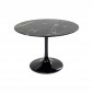 Table Solo 110cm effet marbre noir Kare Design|Table|Kare