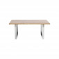 Table Jackie chêne chrome 160x80cm Kare Design|Table|Kare