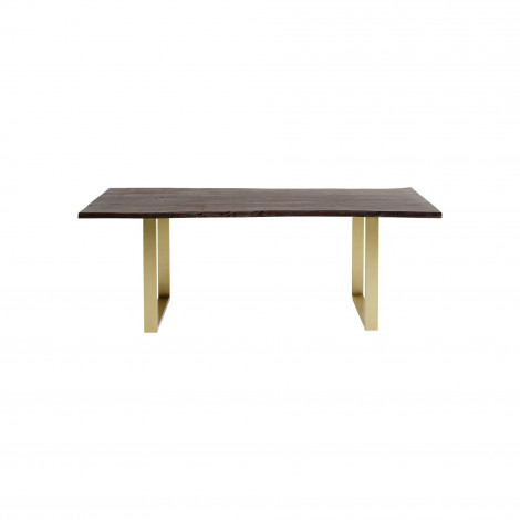 Table Harmony noyer laiton 160x80cm Kare Design|Table|Kare