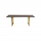 Table Harmony noyer laiton 160x80cm Kare Design|Table|Kare