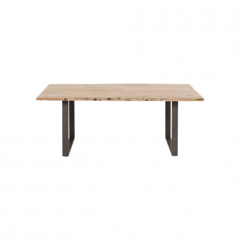 Table Harmony acacia acier 200x100cm Kare Design|Table|Kare