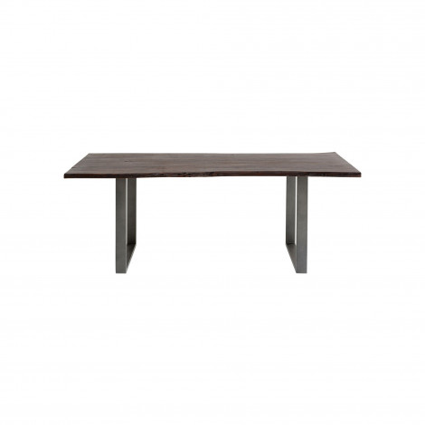 Table Harmony noyer acier 160x80cm Kare Design|Table|Kare
