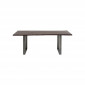 Table Harmony noyer acier 160x80cm Kare Design|Table|Kare