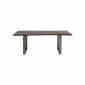 Table Harmony noyer acier 180x90cm Kare Design|Table|Kare