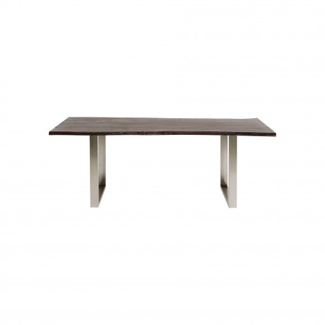 Table Harmony noyer chrome 160x80cm Kare Design|Table|Kare