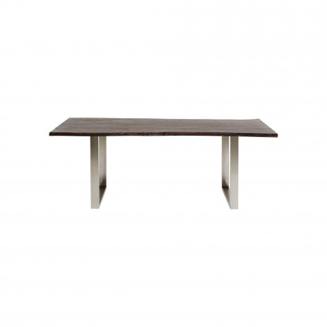 Table Harmony noyer chrome 180x90cm Kare Design|Table|Kare