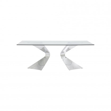 Table Gloria 200x100cm chromée Kare Design|Table|Kare