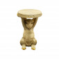 Table d'appoint Animal cochon doré Kare Design|Chevet|Kare