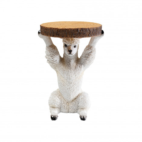 Table d'appoint Animal alpaca blanc Kare Design|Chevet|Kare