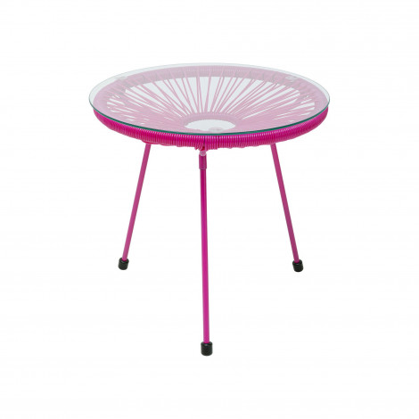 Table d'appoint Acapulco Mono 50cm rose Kare Design|Chevet|Kare
