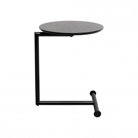 Table d'appoint Easy Living noire bois Kare Design|Chevet|Kare