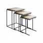 Tables d'appoint Bora Bora set de 3 Kare Design|Chevet|Kare