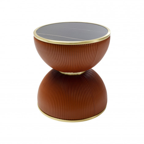 Table d'appoint Endless Vegas orange 47cm Kare Design|Chevet|Kare