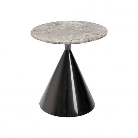 Table d'appoint Rita 50cm noire Kare Design|Chevet|Kare