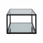 Table d'appoint Quadro noire 50x50cm Kare Design|Chevet|Kare