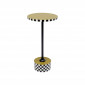 Table d'appoint Domero Checkers 25cm verte Kare Design|Chevet|Kare