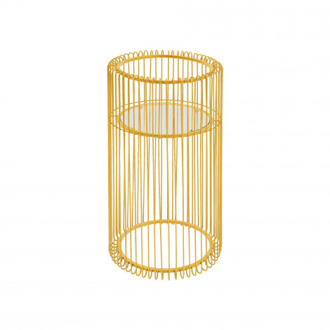 Table d'appoint Wire laiton 70cm Kare Design|Chevet|Kare