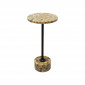 Table d'appoint Domero Mosaic 25cm marron Kare Design|Chevet|Kare