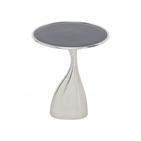 Table d'appoint Spacey argentée 36cm Kare Design|Chevet|Kare