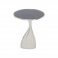 Table d'appoint Spacey argentée 36cm Kare Design|Chevet|Kare