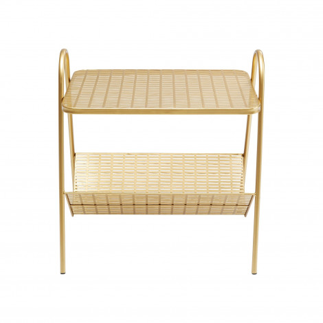 Porte-magazines doré 53cm Kare Design|Chevet|Kare